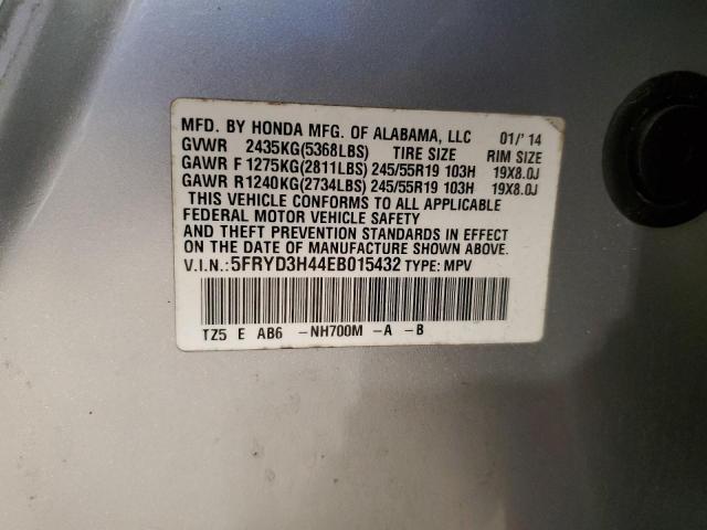 Photo 12 VIN: 5FRYD3H44EB015432 - ACURA MDX 