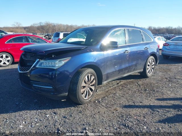 Photo 1 VIN: 5FRYD3H44GB002263 - ACURA MDX 