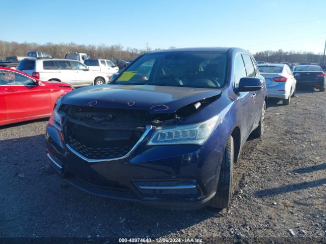 Photo 5 VIN: 5FRYD3H44GB002263 - ACURA MDX 