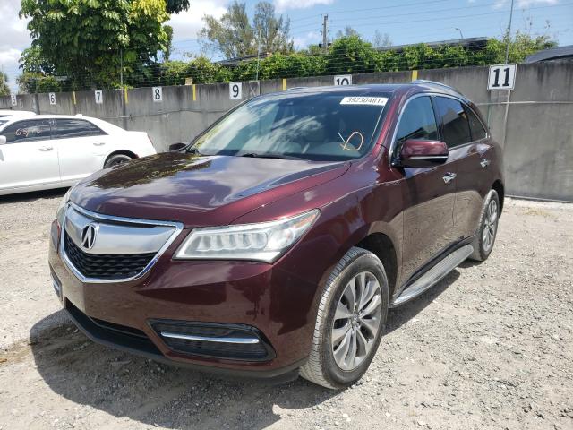 Photo 1 VIN: 5FRYD3H44GB002537 - ACURA MDX 