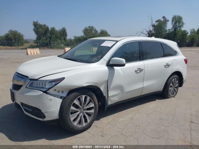 Photo 1 VIN: 5FRYD3H44GB007107 - ACURA MDX 