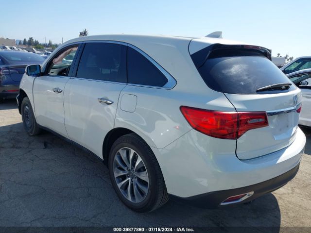 Photo 2 VIN: 5FRYD3H44GB017362 - ACURA MDX 