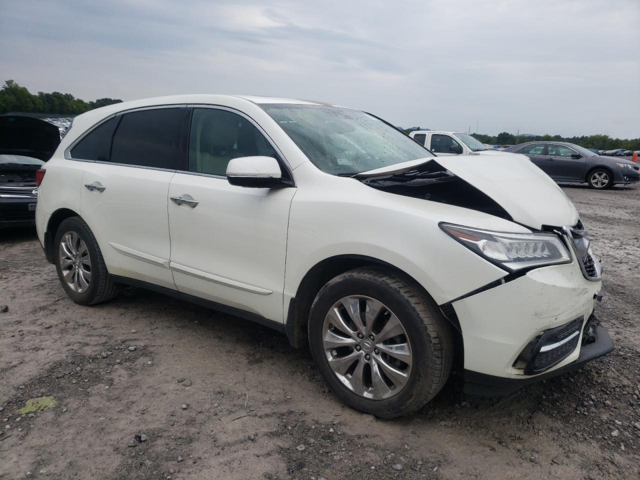 Photo 3 VIN: 5FRYD3H45EB016279 - ACURA MDX 