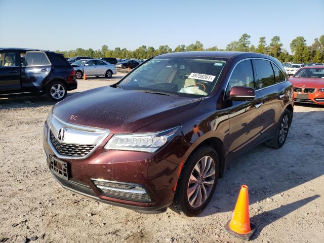 Photo 1 VIN: 5FRYD3H46EB001614 - ACURA MDX TECHNO 