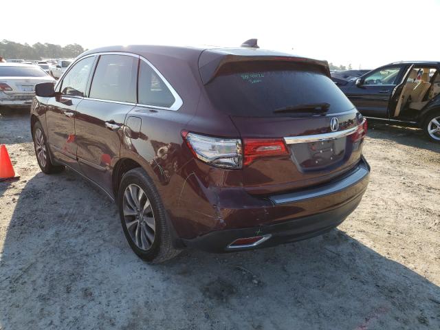 Photo 2 VIN: 5FRYD3H46EB001614 - ACURA MDX TECHNO 