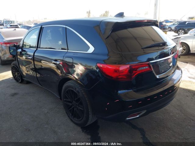 Photo 2 VIN: 5FRYD3H46FB011500 - ACURA MDX 