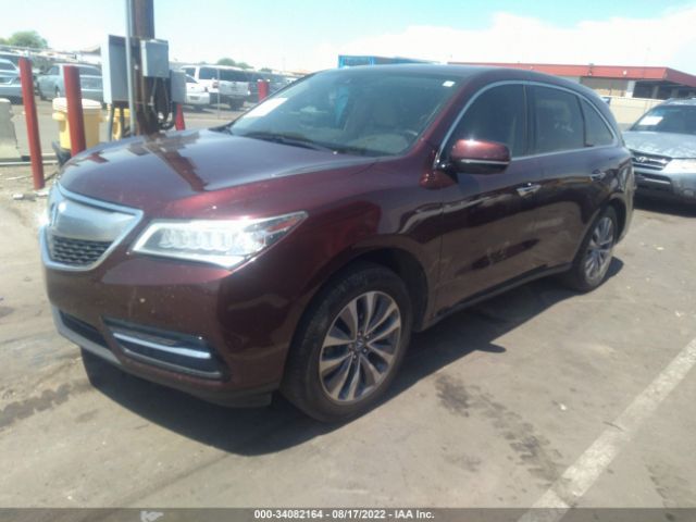 Photo 1 VIN: 5FRYD3H46GB002507 - ACURA MDX 