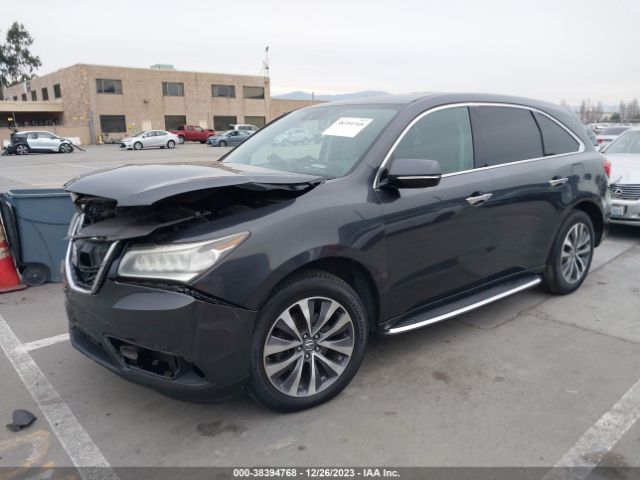 Photo 1 VIN: 5FRYD3H46GB020134 - ACURA MDX 