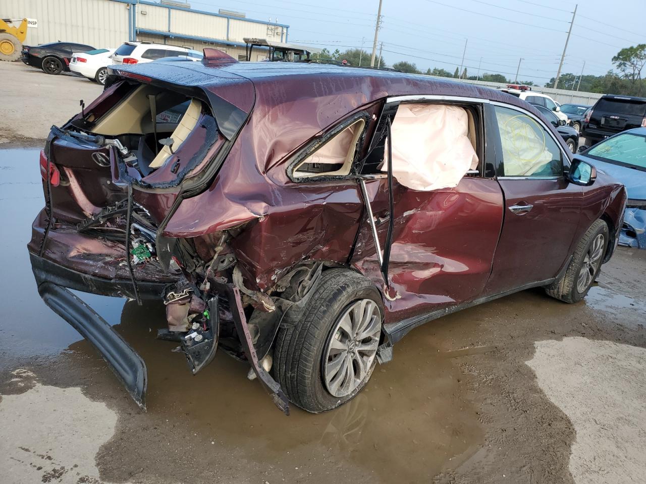 Photo 2 VIN: 5FRYD3H47EB019104 - ACURA MDX 