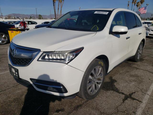 Photo 1 VIN: 5FRYD3H47GB005268 - ACURA MDX TECHNO 