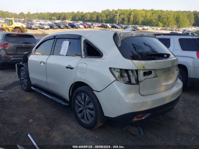 Photo 2 VIN: 5FRYD3H47GB020868 - ACURA MDX 