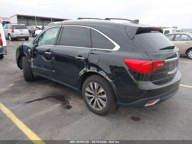 Photo 2 VIN: 5FRYD3H48GB011595 - ACURA MDX 