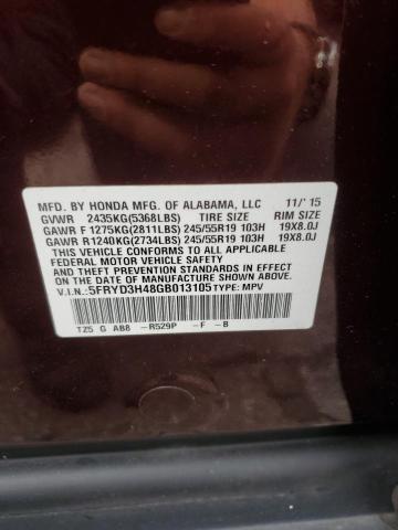 Photo 13 VIN: 5FRYD3H48GB013105 - ACURA MDX TECHNO 