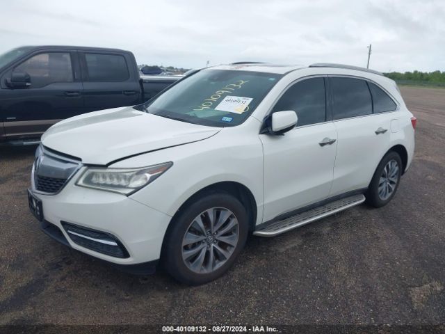 Photo 1 VIN: 5FRYD3H48GB015985 - ACURA MDX 