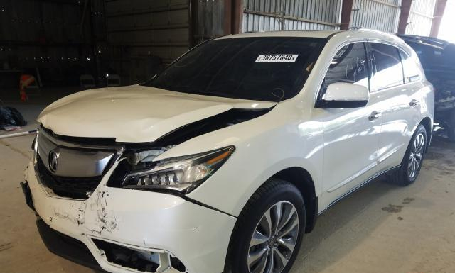 Photo 1 VIN: 5FRYD3H48GB021267 - ACURA MDX 