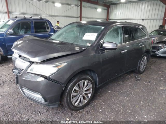 Photo 1 VIN: 5FRYD3H49FB013757 - ACURA MDX 