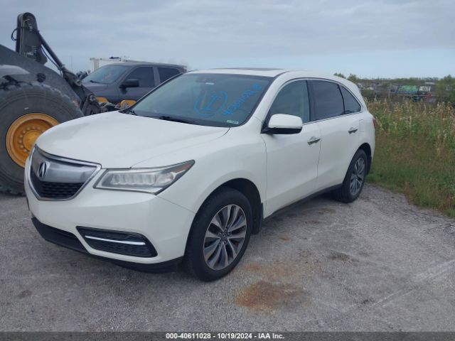 Photo 1 VIN: 5FRYD3H49GB018426 - ACURA MDX 