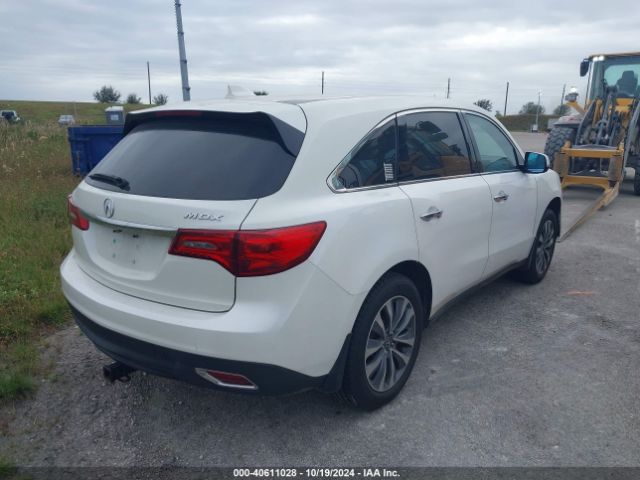 Photo 3 VIN: 5FRYD3H49GB018426 - ACURA MDX 