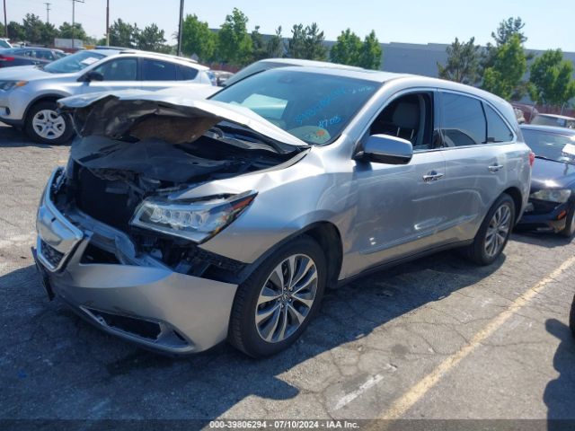 Photo 1 VIN: 5FRYD3H49GB018703 - ACURA MDX 