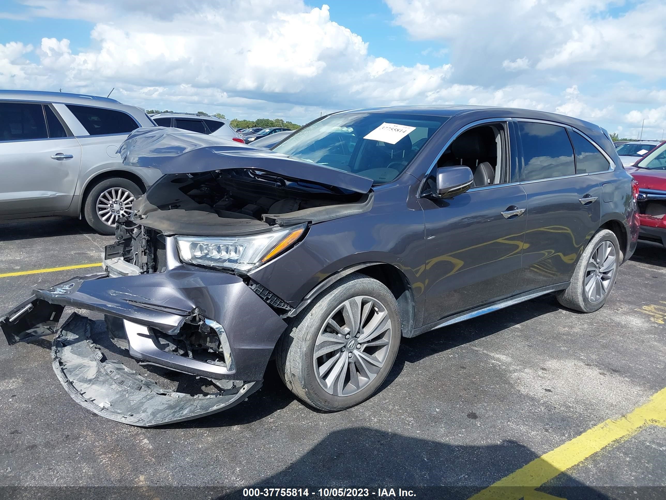 Photo 1 VIN: 5FRYD3H51HB011237 - ACURA MDX 