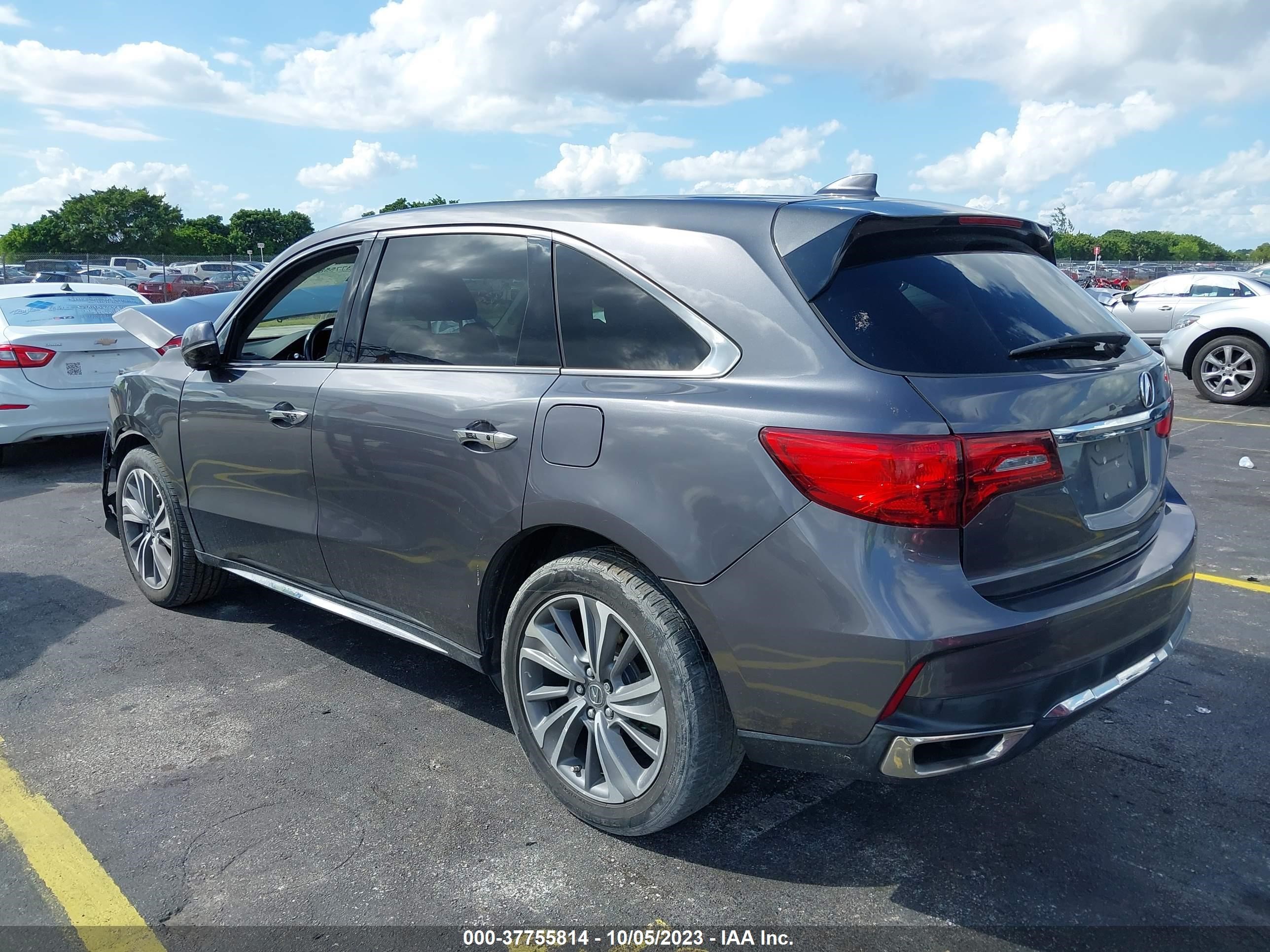 Photo 2 VIN: 5FRYD3H51HB011237 - ACURA MDX 