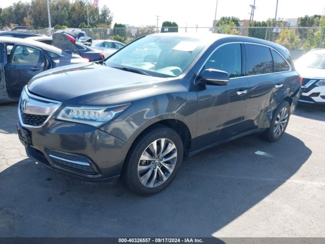 Photo 1 VIN: 5FRYD3H63FB004795 - ACURA MDX 