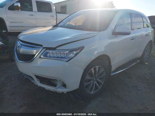 Photo 1 VIN: 5FRYD3H63GB019041 - ACURA MDX 