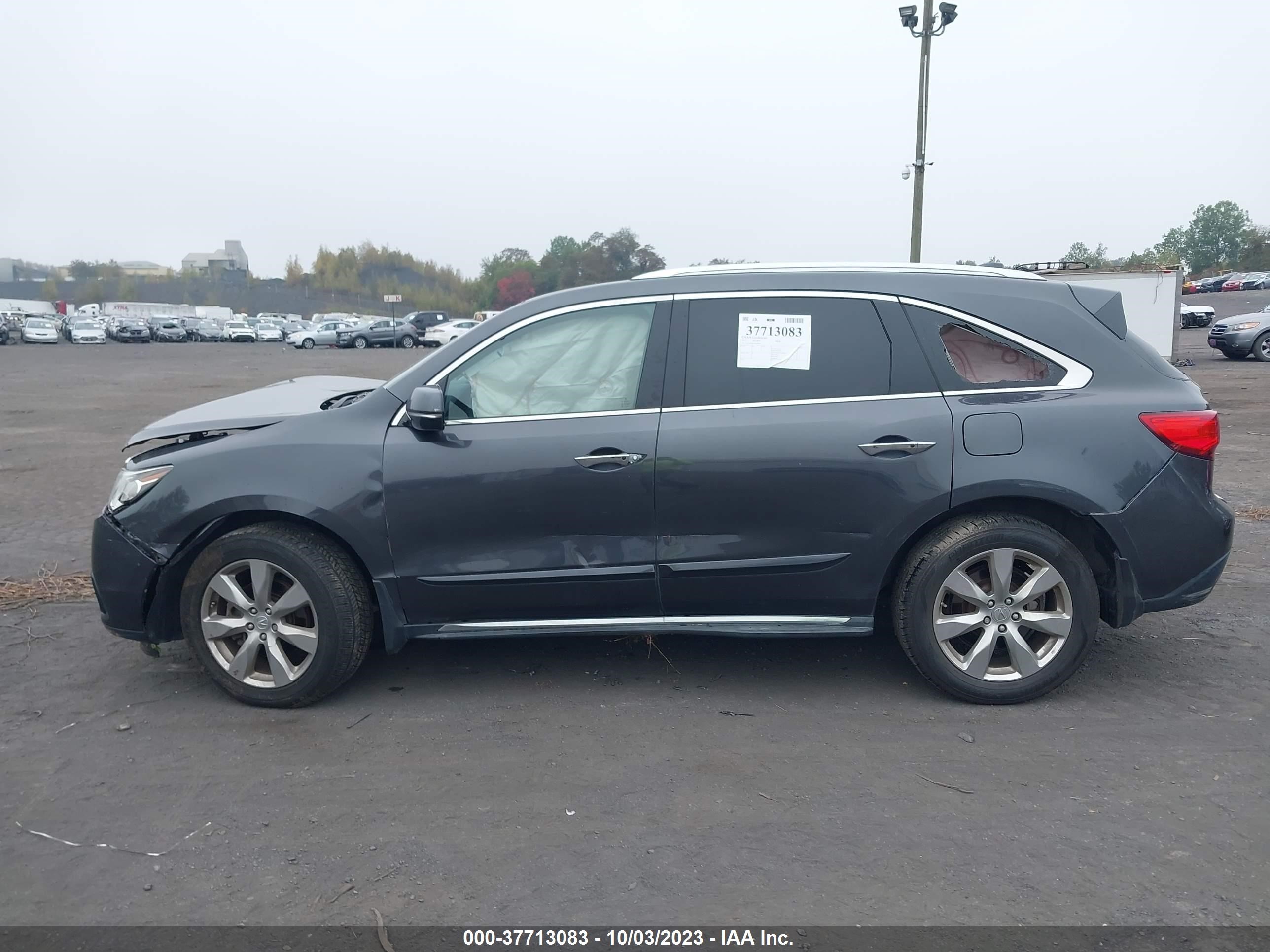 Photo 12 VIN: 5FRYD3H85FB004833 - ACURA MDX 