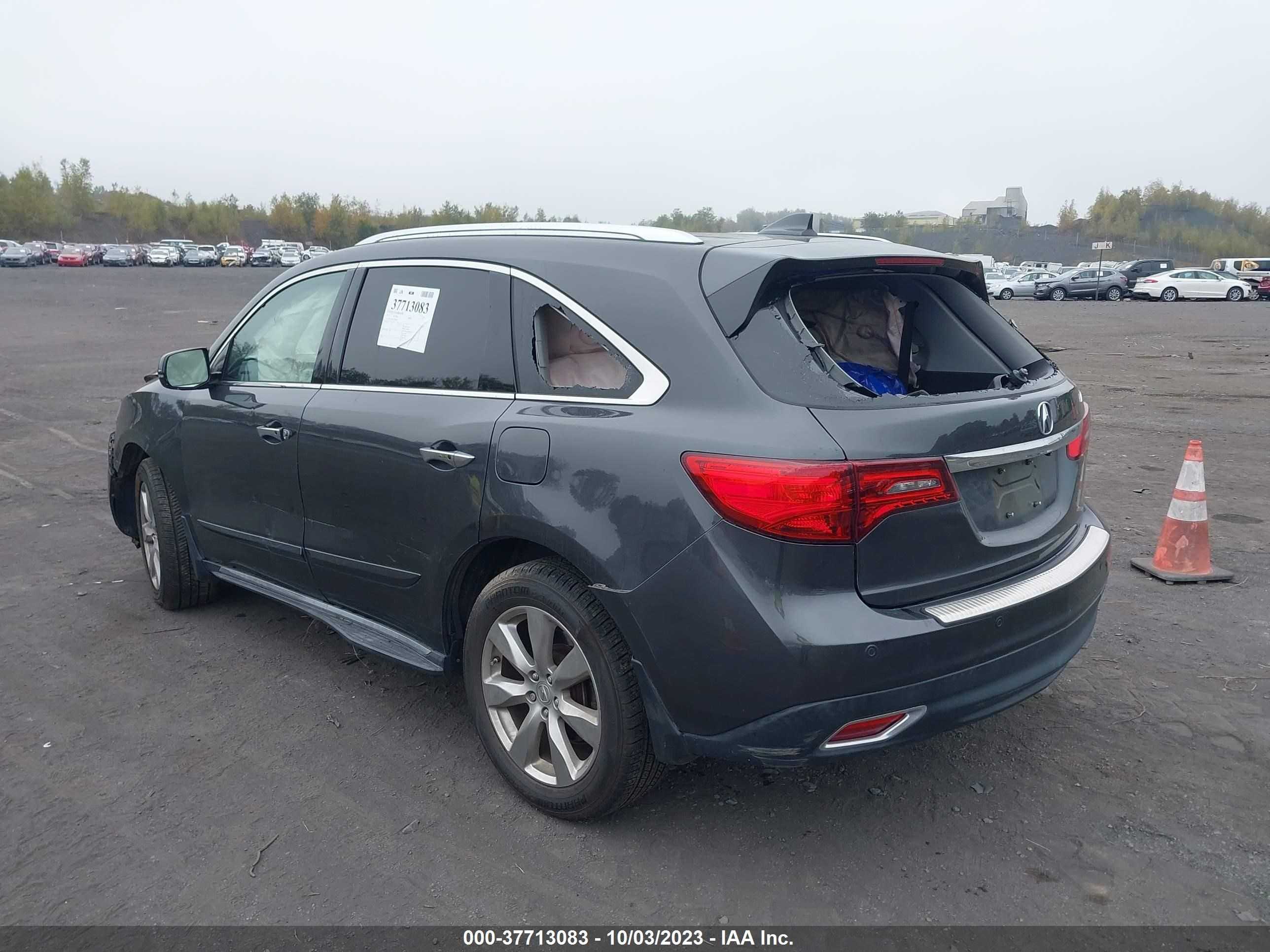 Photo 2 VIN: 5FRYD3H85FB004833 - ACURA MDX 