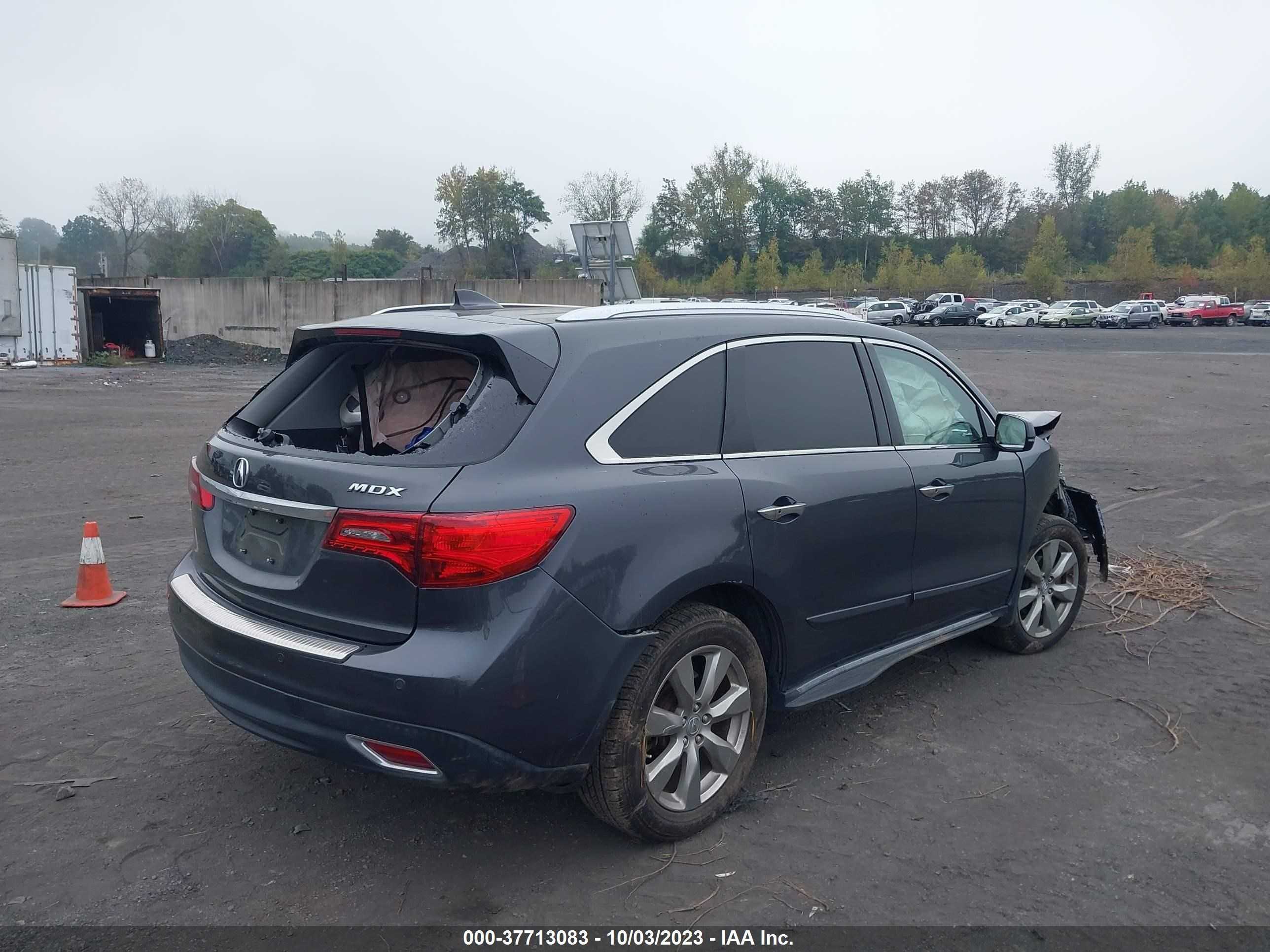 Photo 3 VIN: 5FRYD3H85FB004833 - ACURA MDX 