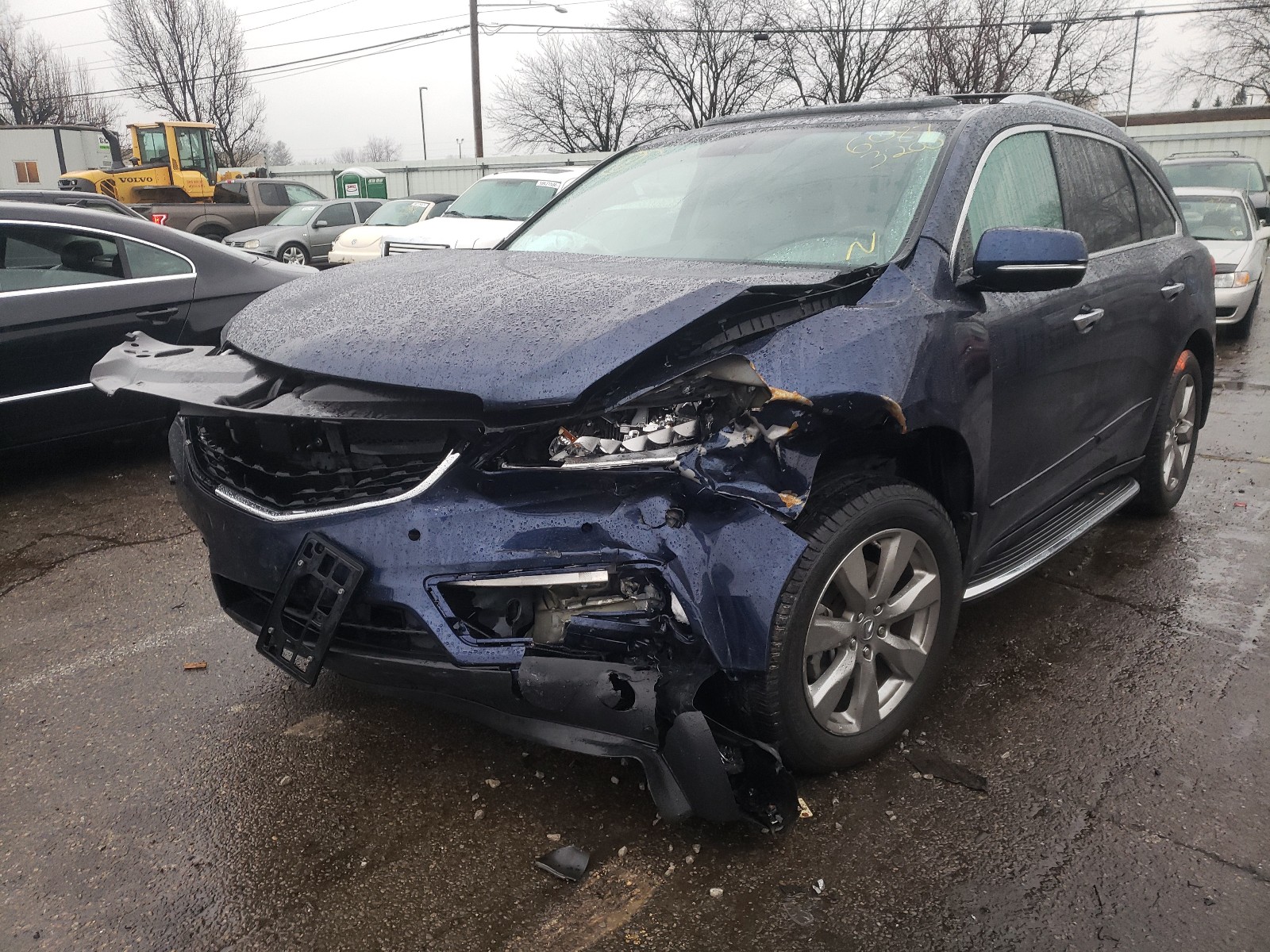 Photo 1 VIN: 5FRYD3H89EB012528 - ACURA MDX ADVANC 