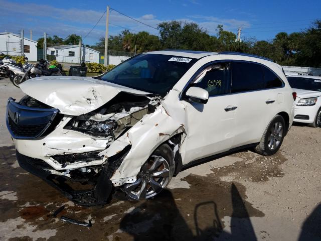 Photo 1 VIN: 5FRYD3H89EB017423 - ACURA MDX ADVANC 