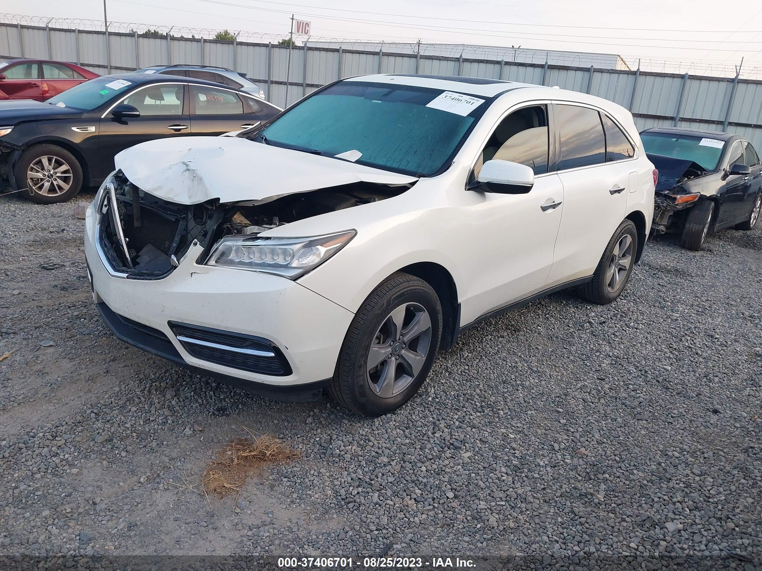 Photo 1 VIN: 5FRYD4H22EB019158 - ACURA MDX 