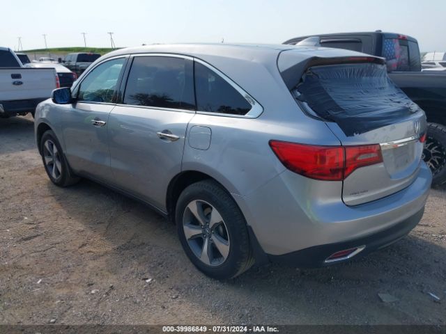 Photo 2 VIN: 5FRYD4H22GB032222 - ACURA MDX 