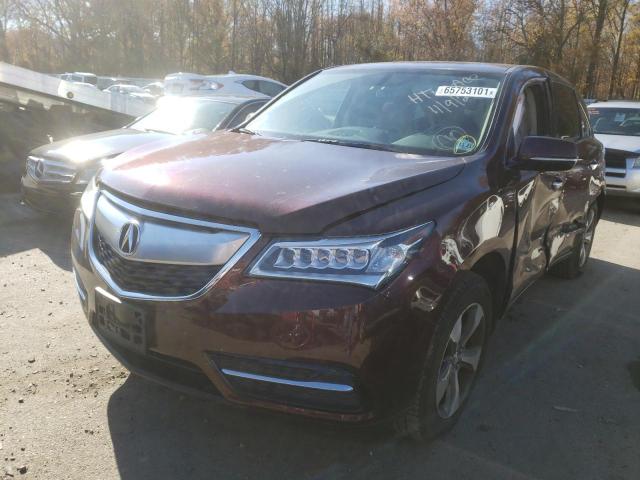 Photo 1 VIN: 5FRYD4H22GB057010 - ACURA MDX 