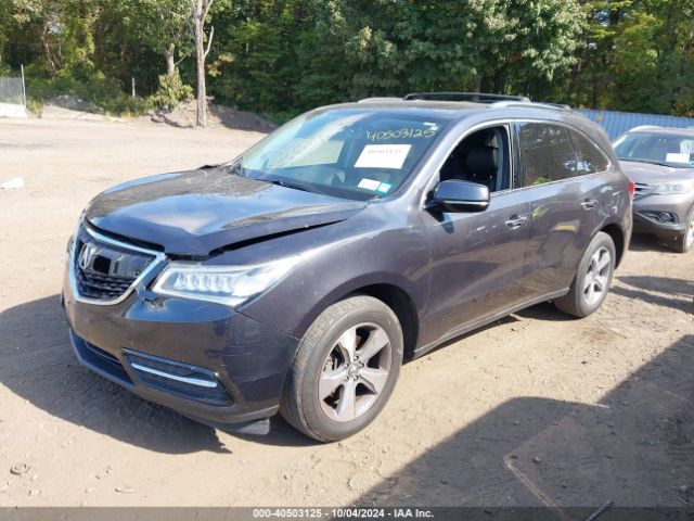 Photo 1 VIN: 5FRYD4H24GB047322 - ACURA MDX 