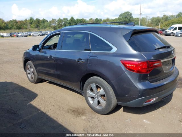 Photo 2 VIN: 5FRYD4H24GB047322 - ACURA MDX 