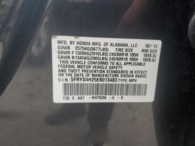 Photo 12 VIN: 5FRYD4H25EB013483 - ACURA MDX 