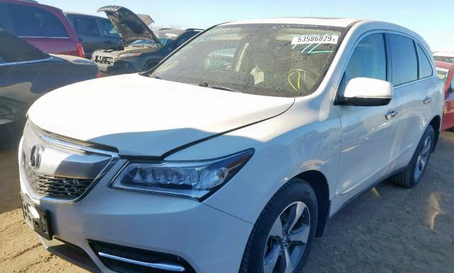 Photo 1 VIN: 5FRYD4H25GB002860 - ACURA MDX 