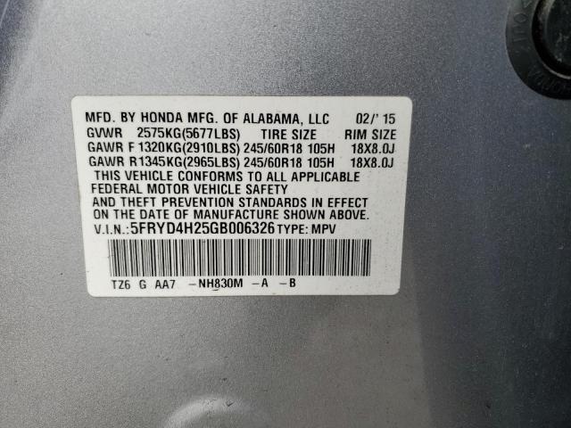 Photo 12 VIN: 5FRYD4H25GB006326 - ACURA MDX 