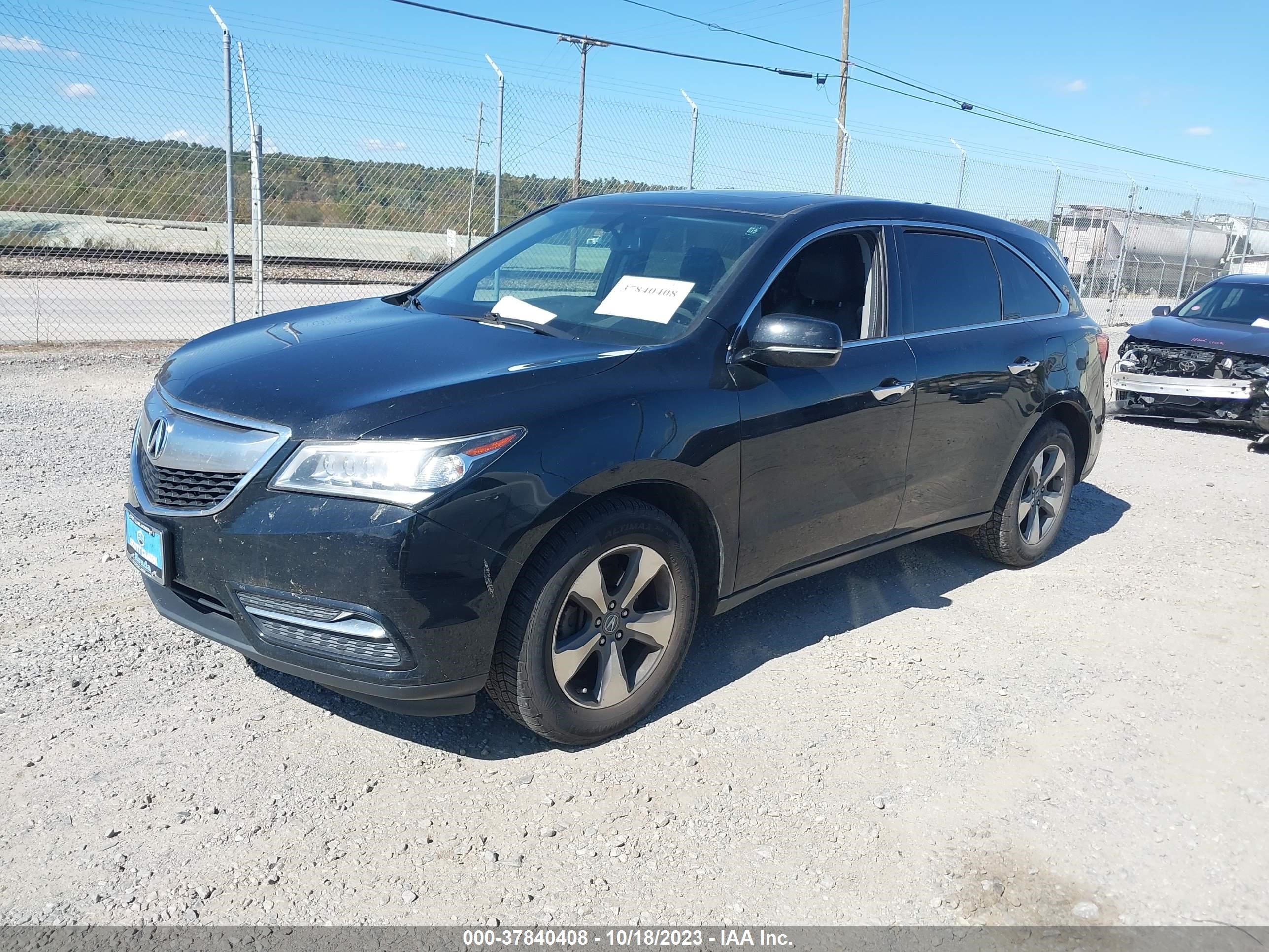 Photo 1 VIN: 5FRYD4H26EB044340 - ACURA MDX 