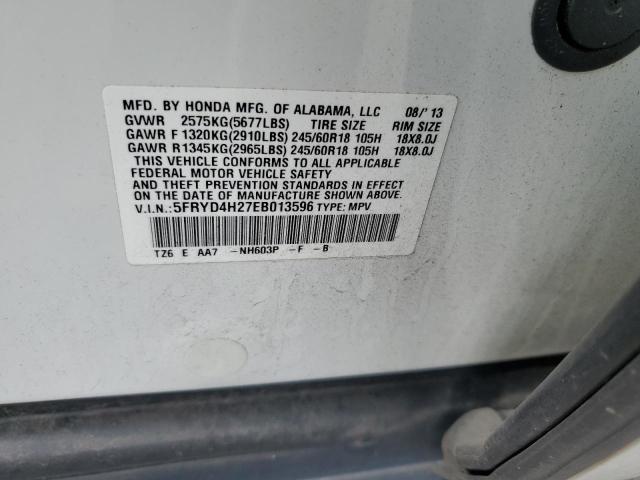 Photo 12 VIN: 5FRYD4H27EB013596 - ACURA MDX 