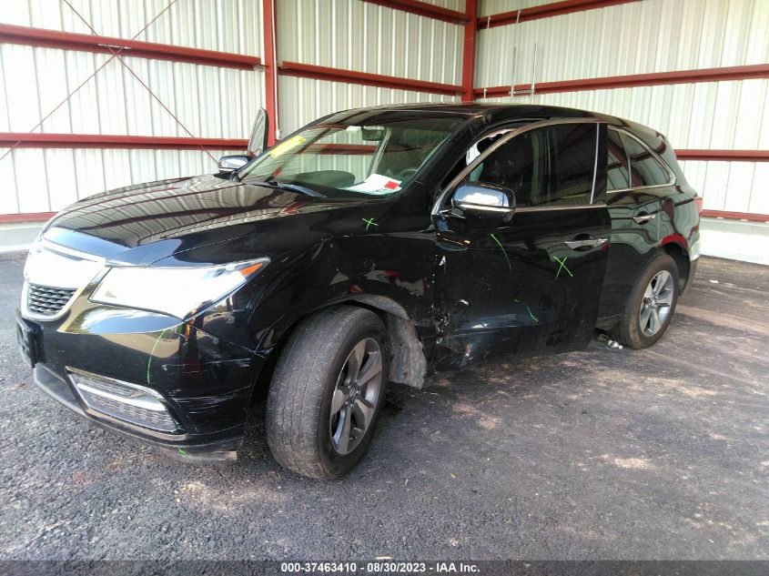 Photo 1 VIN: 5FRYD4H27GB054166 - ACURA MDX 