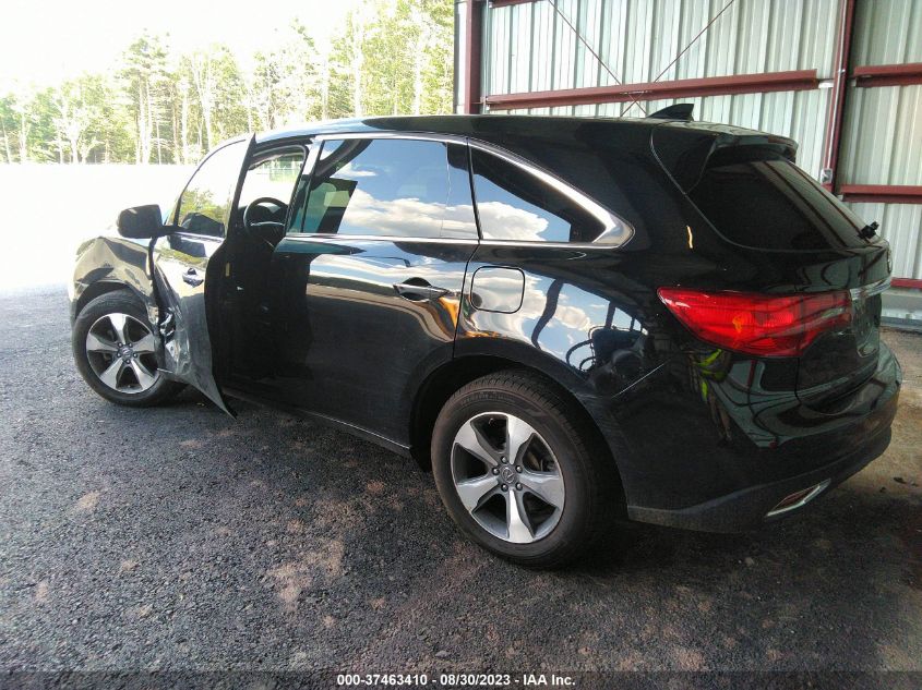 Photo 2 VIN: 5FRYD4H27GB054166 - ACURA MDX 