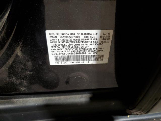 Photo 12 VIN: 5FRYD4H28GB028868 - ACURA MDX 