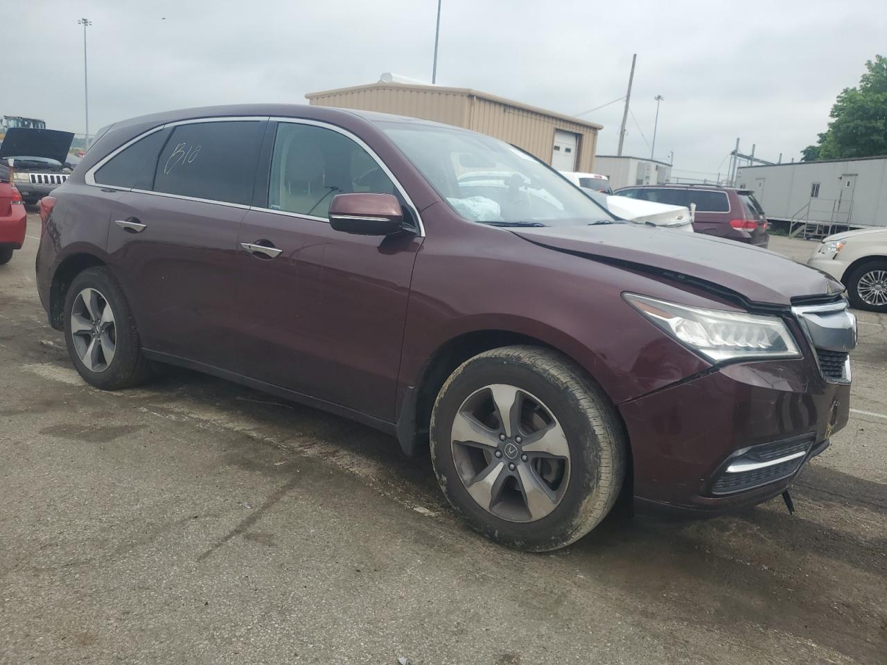 Photo 3 VIN: 5FRYD4H29GB057005 - ACURA MDX 