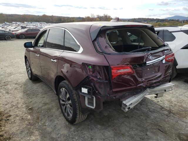 Photo 2 VIN: 5FRYD4H40EB009827 - ACURA MDX TECHNO 