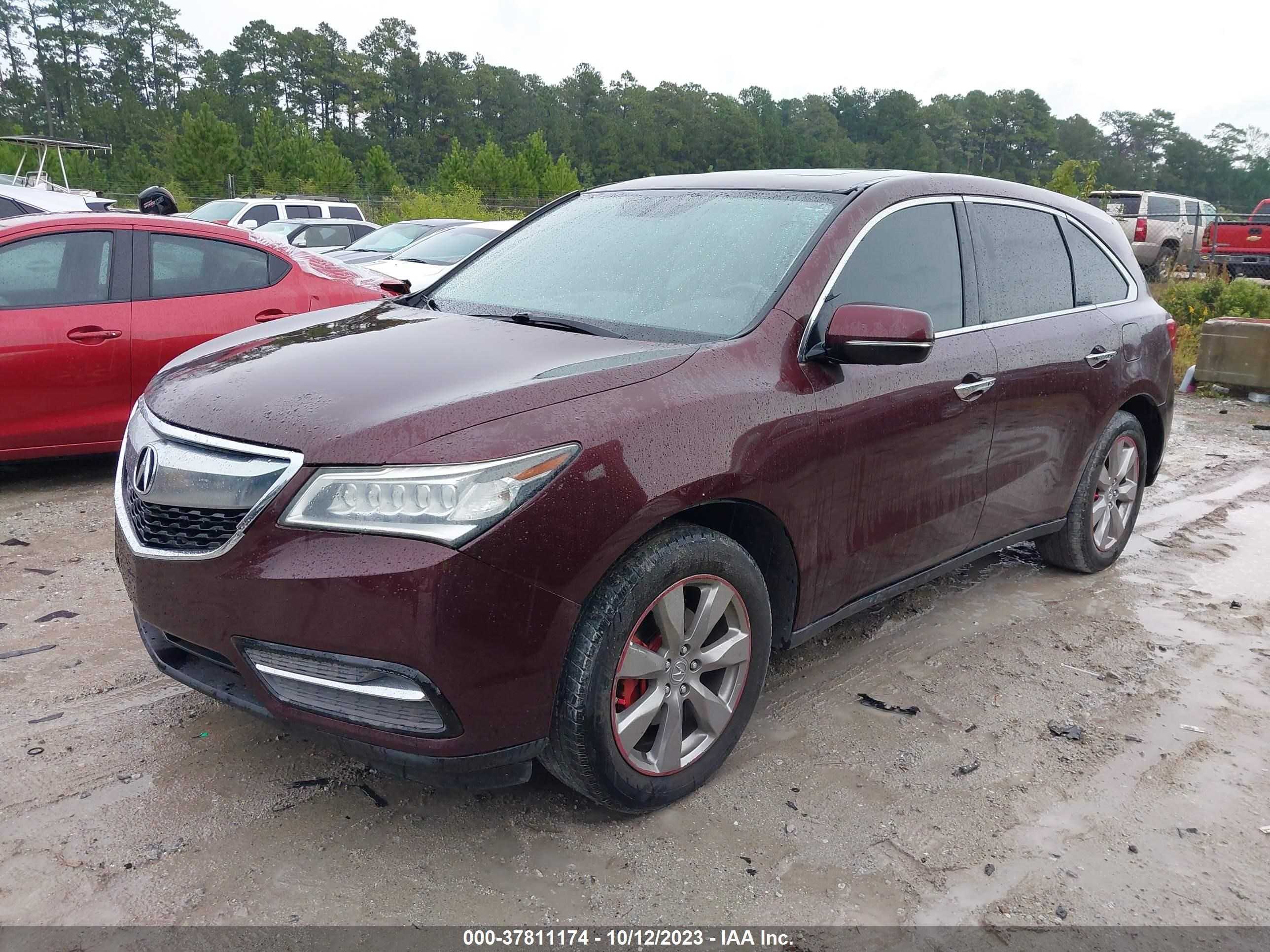 Photo 1 VIN: 5FRYD4H40FB018061 - ACURA MDX 