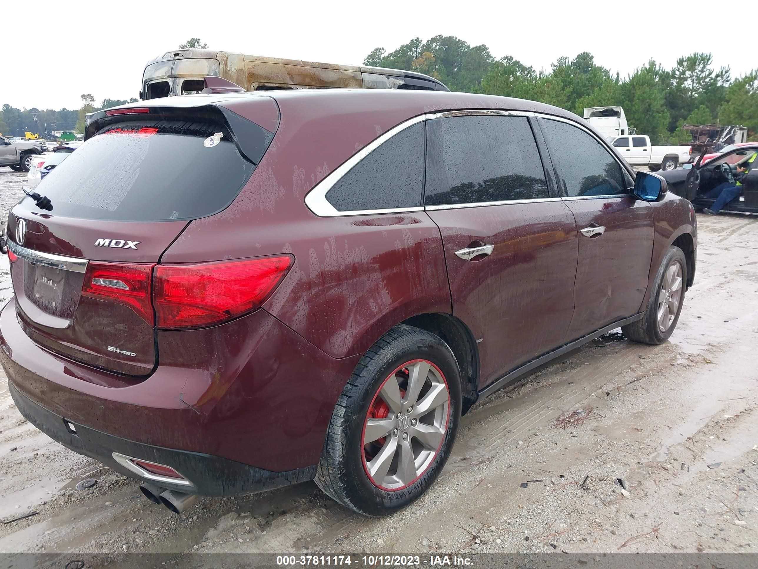 Photo 3 VIN: 5FRYD4H40FB018061 - ACURA MDX 