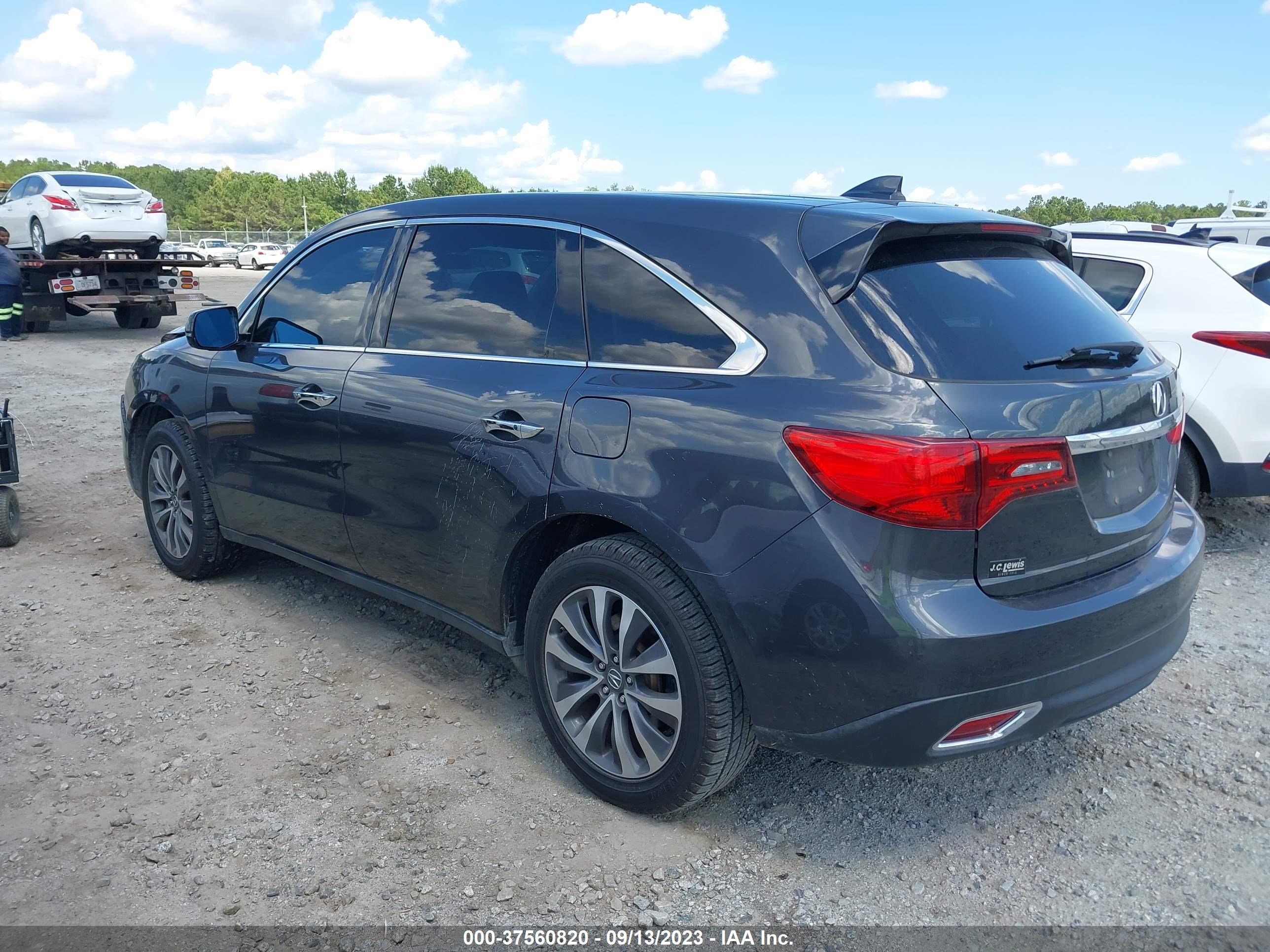 Photo 2 VIN: 5FRYD4H40GB001505 - ACURA MDX 